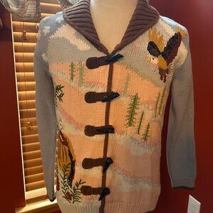 Vintage Storybook Knits American Eagle sweater